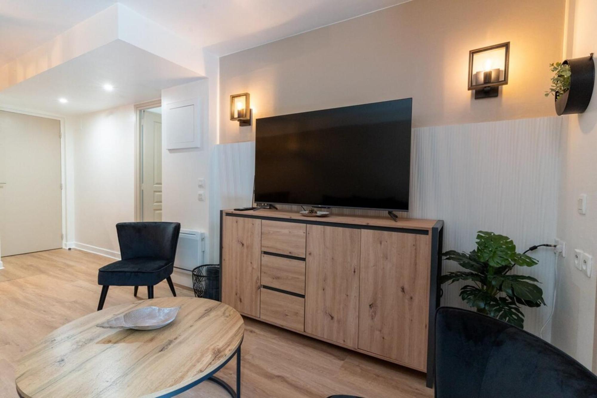 Beautiful Flat With Swimming Pool Tennis Court And Private Car Parking 09 Le Touquet エクステリア 写真